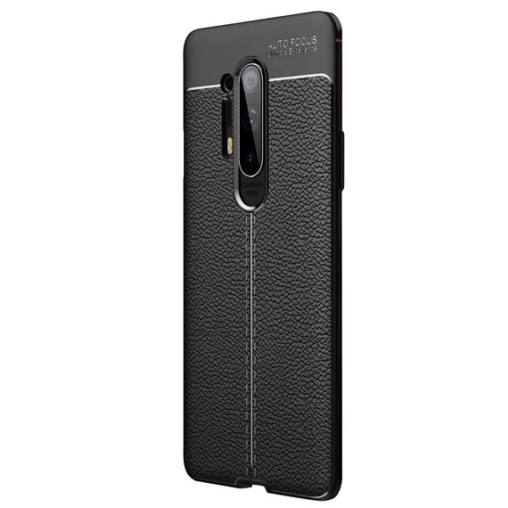 CaseUp OnePlus 8 Pro Kılıf Niss Silikon Siyah 2